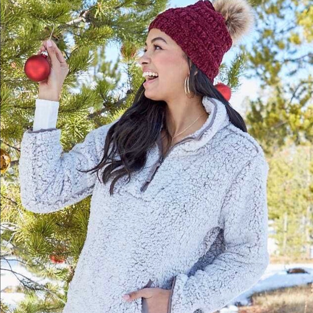 Altar’d State quarter zip up wubby jacket